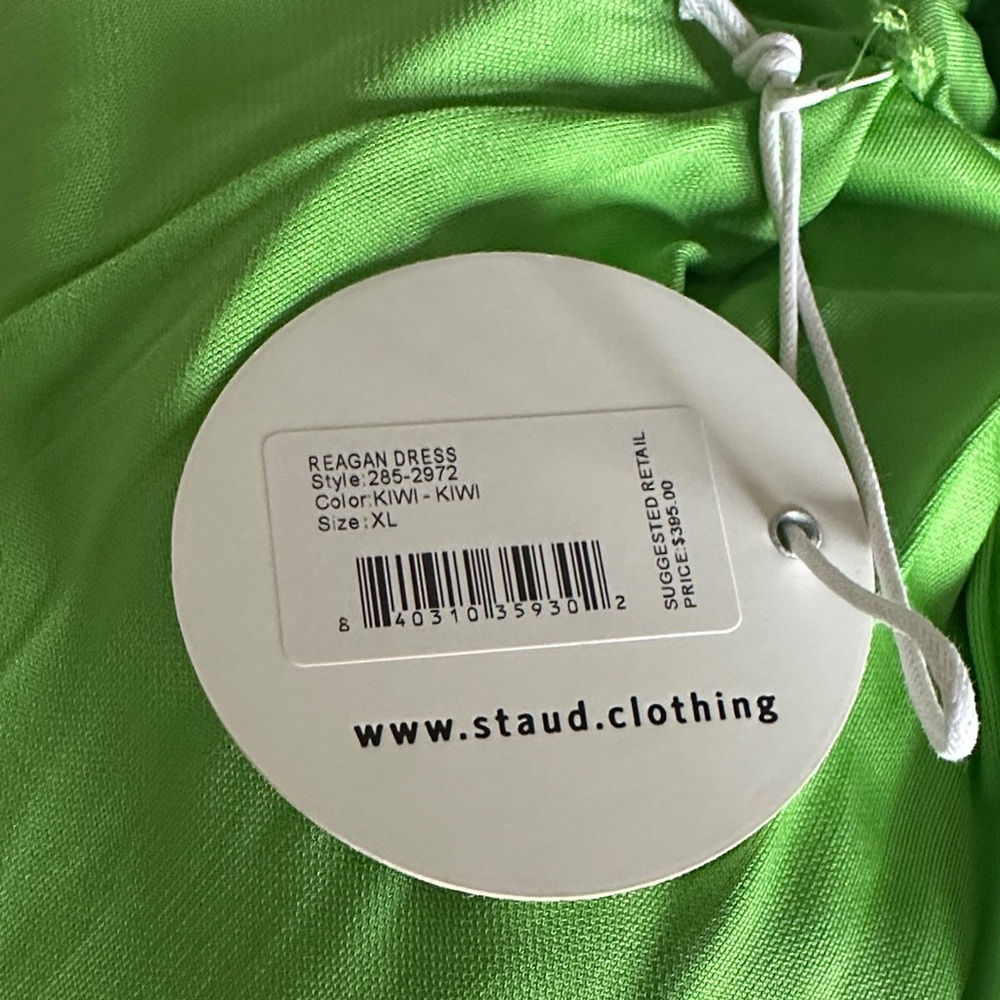 Staud Reagan Dress in Kiwi - Picture 3 of 3